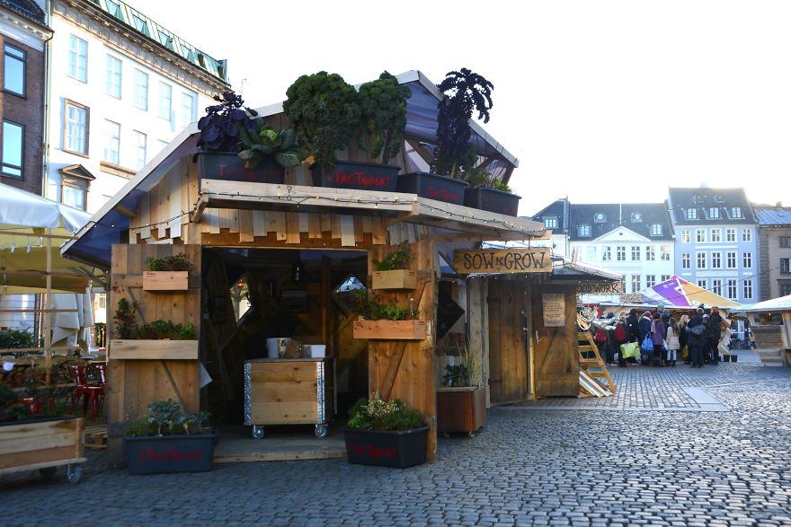 This Christmas Market Is Made Of Trash