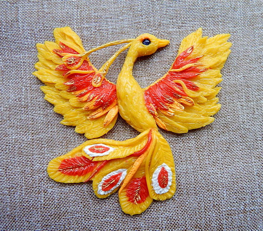 I Made This Phoenix Out Of Clay