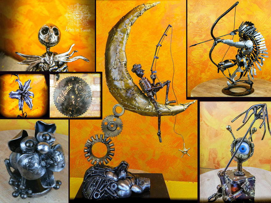 Artiste Les Tordus S.e.n.c. Art Metalworker