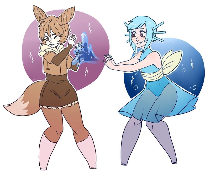 Artist Transforms Pokemon Into People