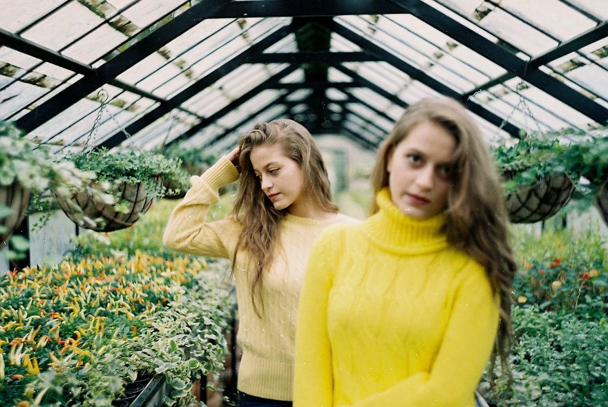''yellow Twins'' - Photo Session By Georgian Talented Photographer Mariam Berodze.