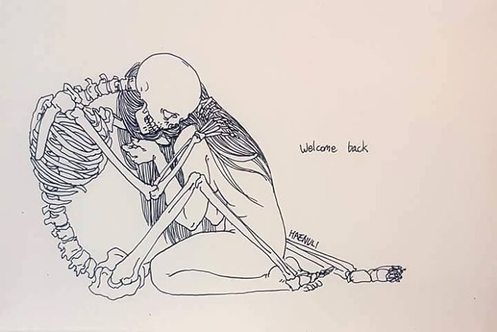 Death-Inspired Love Comics That I Create To Cope With My Depression