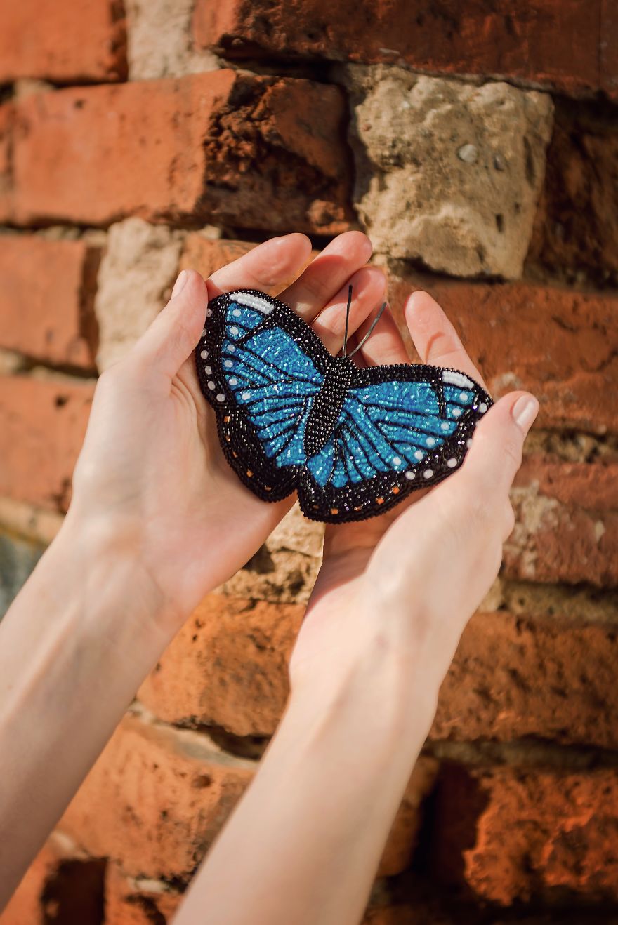 I Created A Mini Collection Of Beaded Butterflies