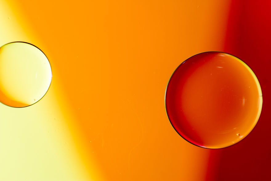 I Make Photos From Oil Drops And They Look Like Planets