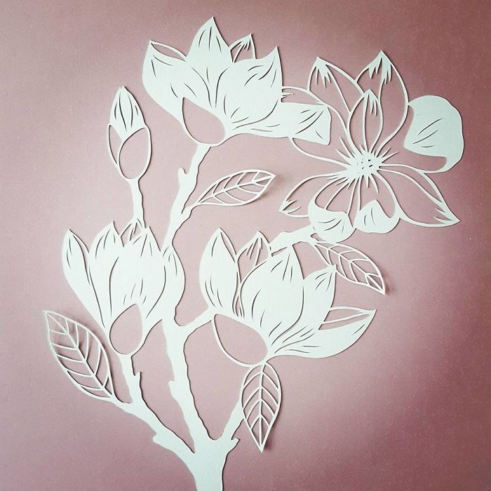 I Make My Artwork Using Only A Simple Sheet Of Paper