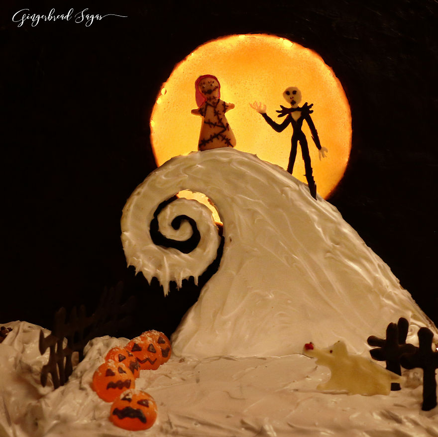 I Recreate Iconic Scenes In Gingerbread