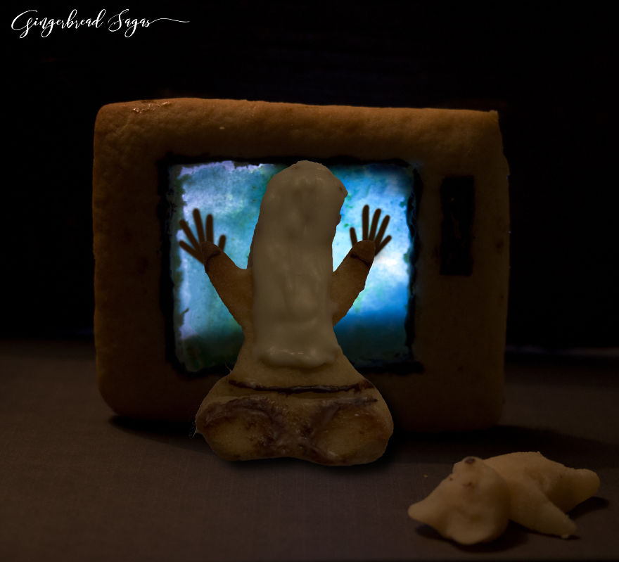 I Recreate Iconic Scenes In Gingerbread