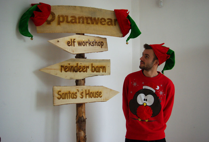 Wooden Workshop Full Of Elves Wooden Workshop Full Of Elves