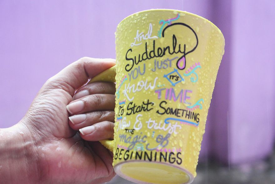 This Civil Engineering Graduate Made Her Mug Painting Hobby Into A Side Business