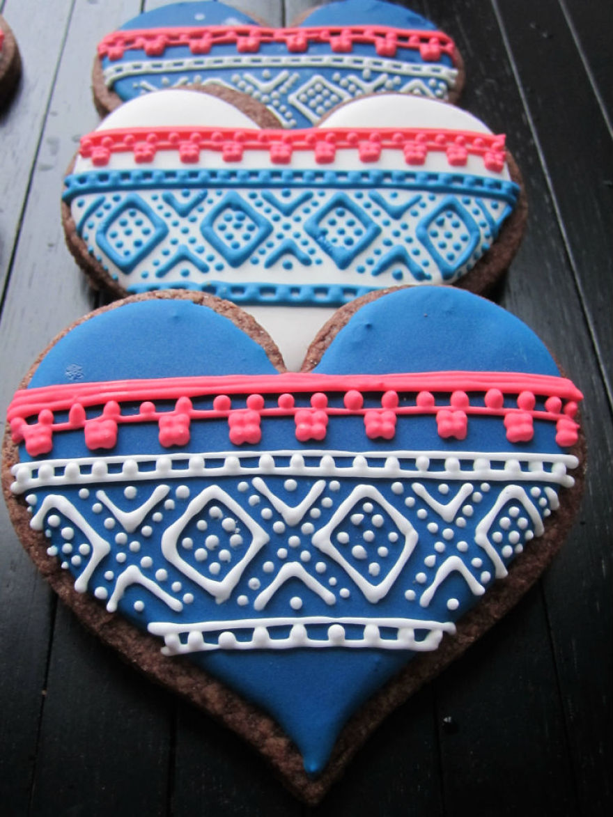 Cookies Look Like This When The Baker Is Also A Knitter