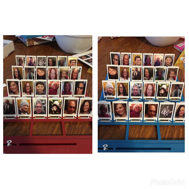 I Made My Sister A Family And Friends Version Of Guess Who.
