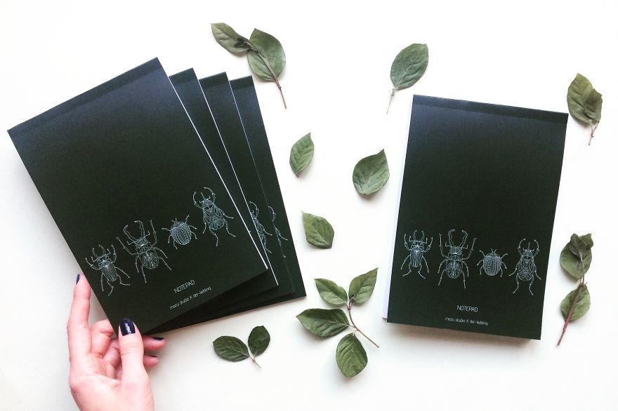 Beetle Notepads