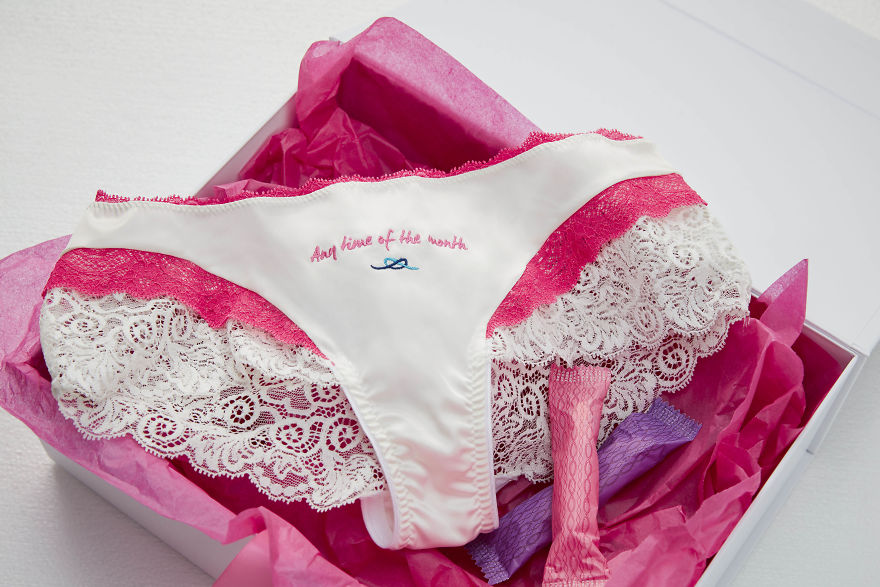 Lil-Lets Team Up With Iris London To Launch Pretty Period Panties... With All Profits Going To Charity