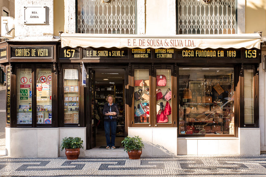 Manager Fernanda Igrejas Before The Nearly 200-Year-Old Shop
