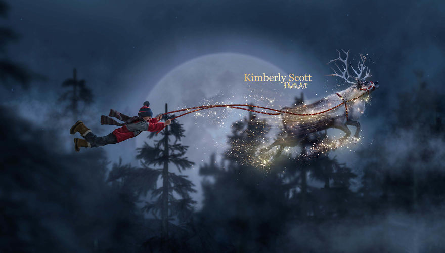 10+ Imaginative And Whimsical Christmas Composites For Children