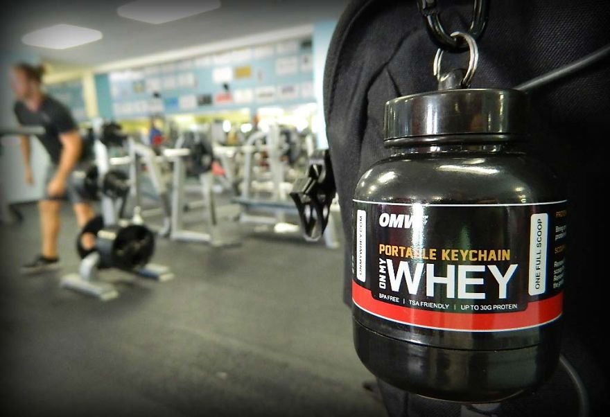 Onmywhey Keychain - So That You're Never Without Protein Onmywhey Keychain - So That You're Never Without Protein