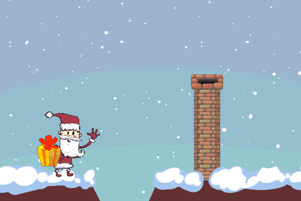 Santa 80th Level. Some Ways Of Delivering Presents In The Chimney