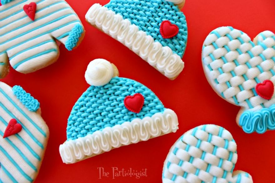 Cookies Look Like This When The Baker Is Also A Knitter