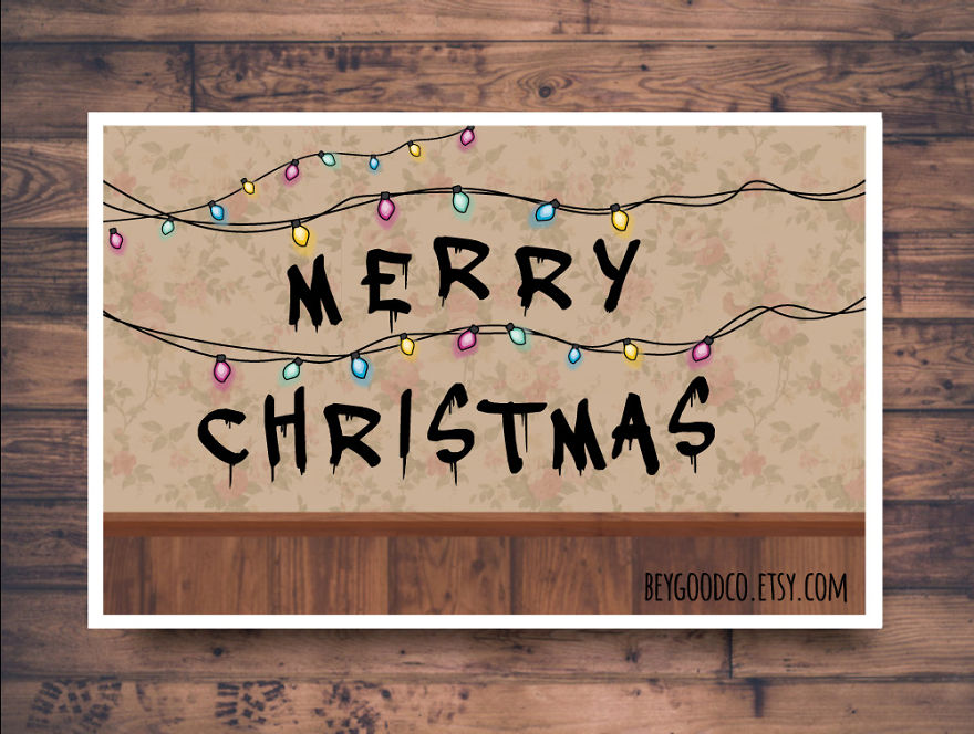 7 Christmas Cards That Celebrate The End Of 2016