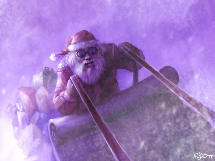 The Best (and Weirdest) Santa Fan Art On The Internet The Best (and Weirdest) Santa Fan Art On The Internet