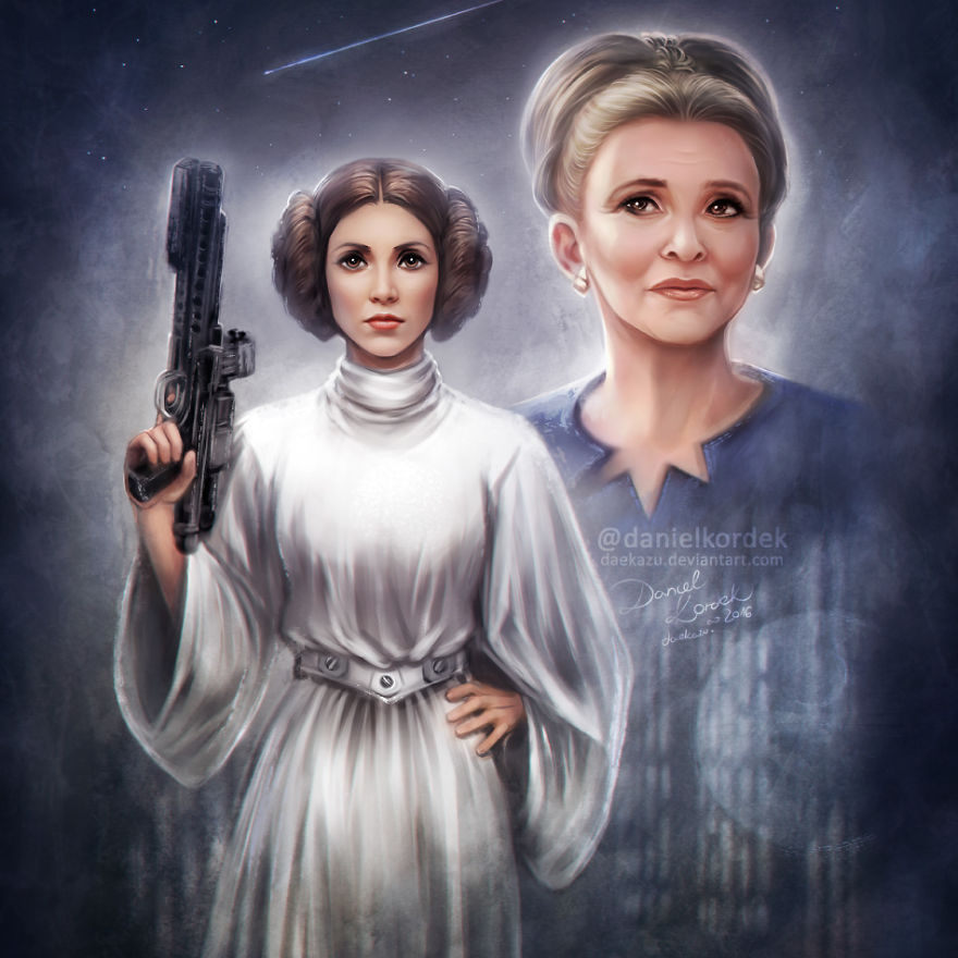 RIP Carrie Fisher