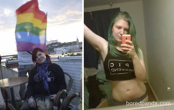 15 Vs 21 Years Old. Lots Of Struggle, And I'm Not Done Yet, But Feeling Healthy Rules