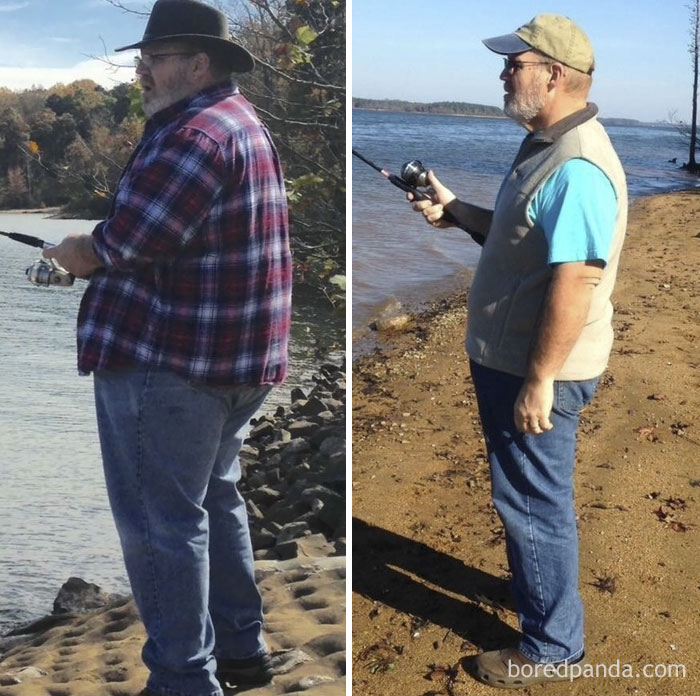 My Dads Weight Loss: 105 Lbs In One Year