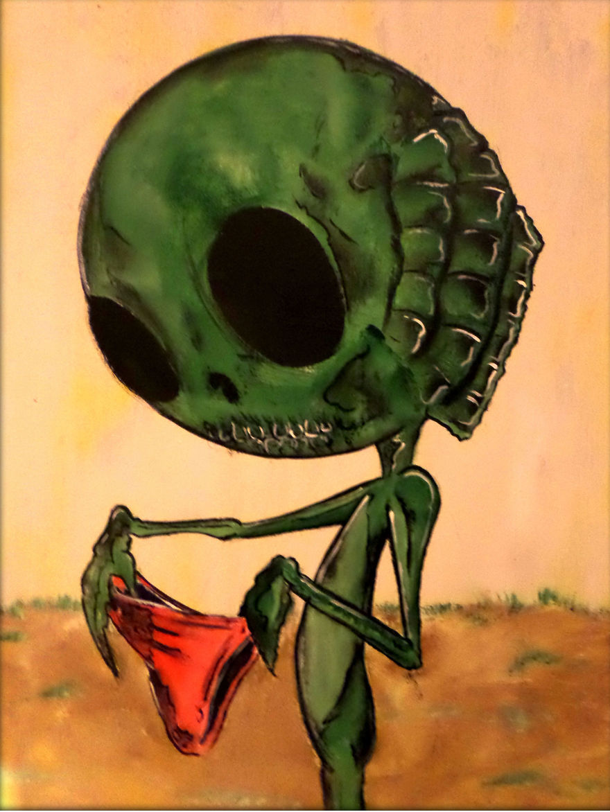 I Like To Paint Creepy And Amusing Things