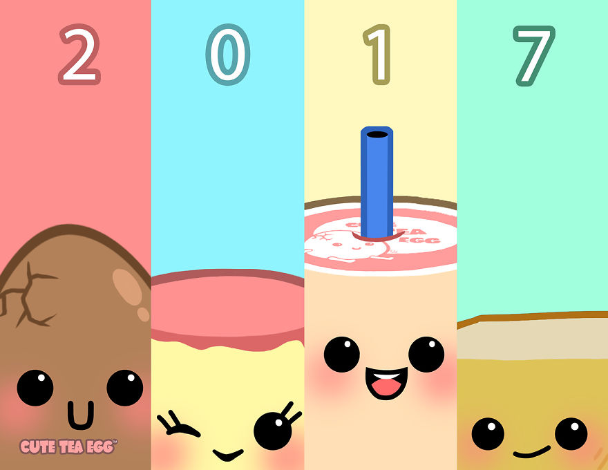 Cute Tea Egg Calendar 2017 -- Inspired By Snacks From Taiwan! Cute Tea Egg Calendar 2017 -- Inspired By Snacks From Taiwan!