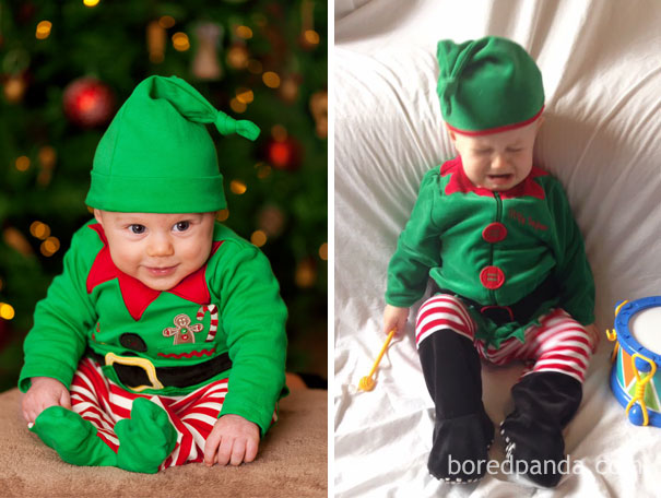 Baby Elf. Nailed It