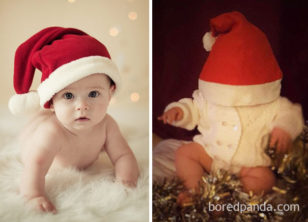 Baby With Santa Hat, Nailed It