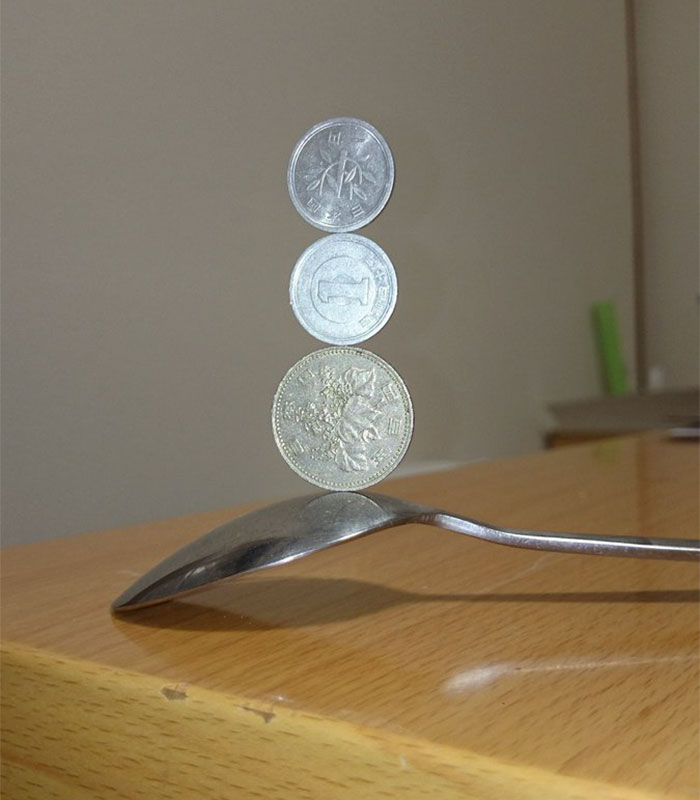 This Japanese Guy's Coin Stacking Skills Almost Defy Gravity