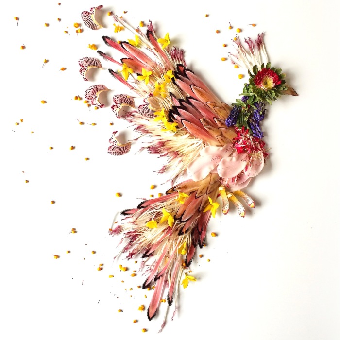 This Artist Turns Flowers Into Paintings