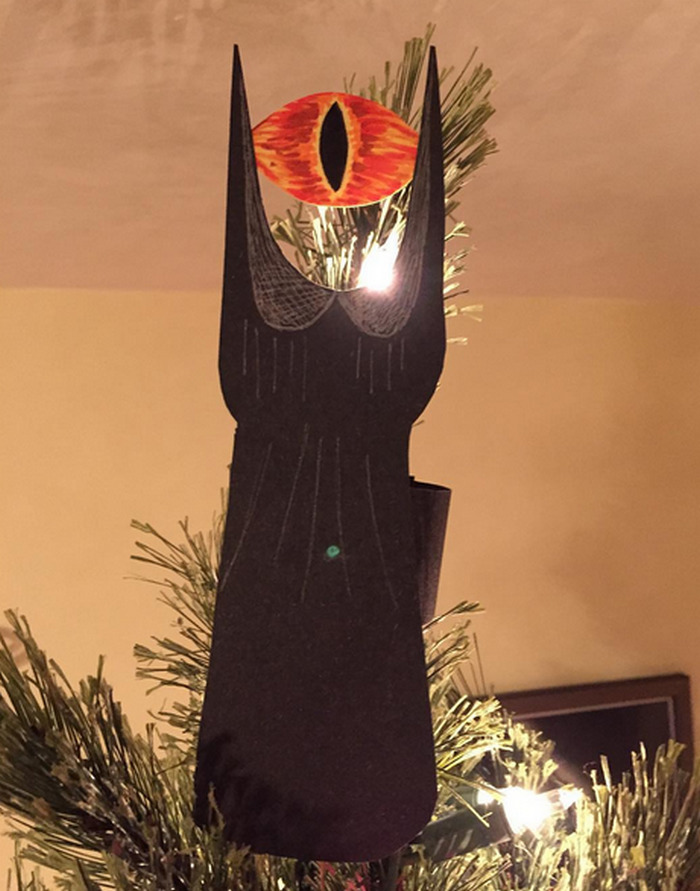 My Wife Made A Tree Topper Last Night