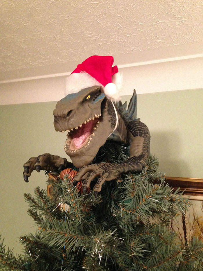 Christmas Definitely Needs More Godzilla
