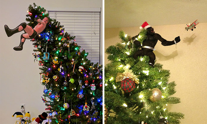 34 Of The Most Creative Christmas Tree Toppers Ever