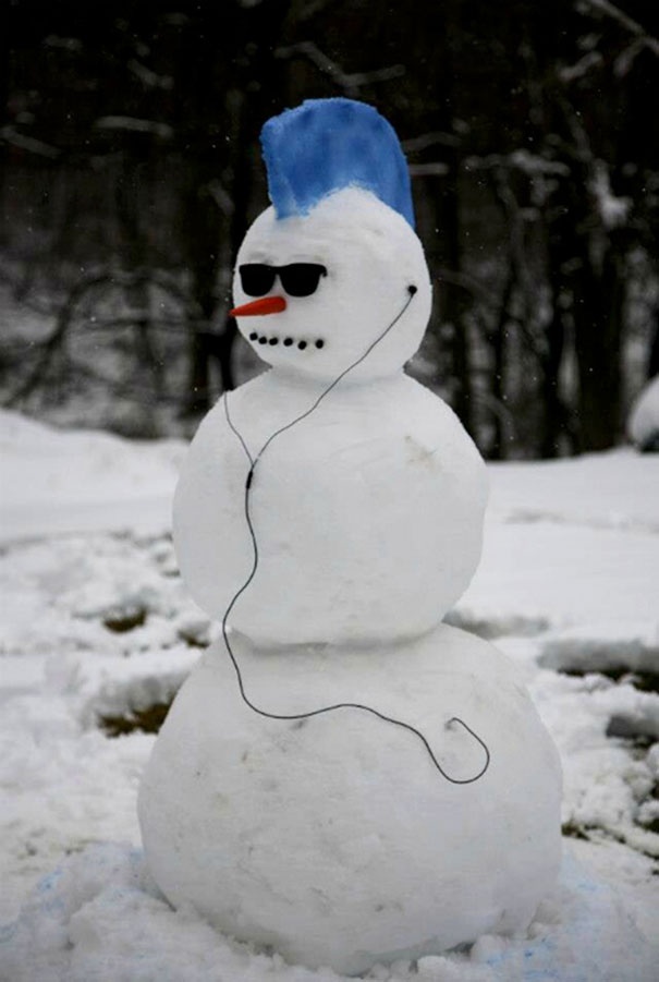 Creative Snowman