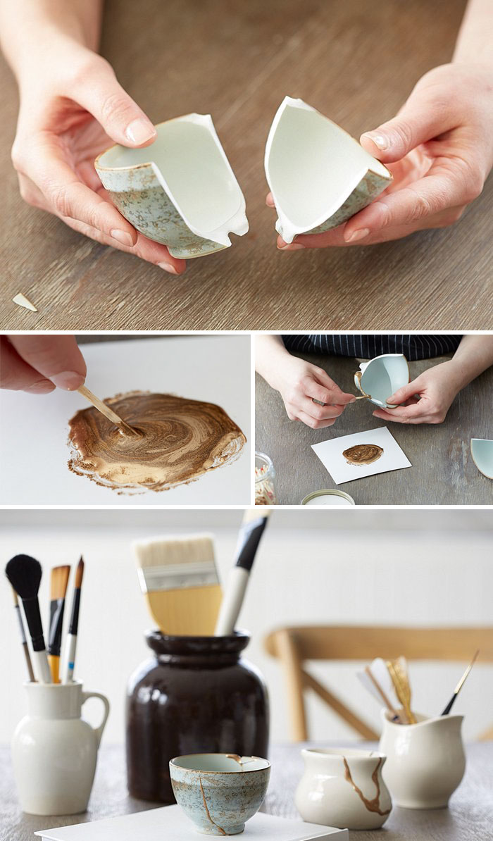 How To “Unbreak” Broken Ceramics With The Ancient Japanese Technique Kintsugi