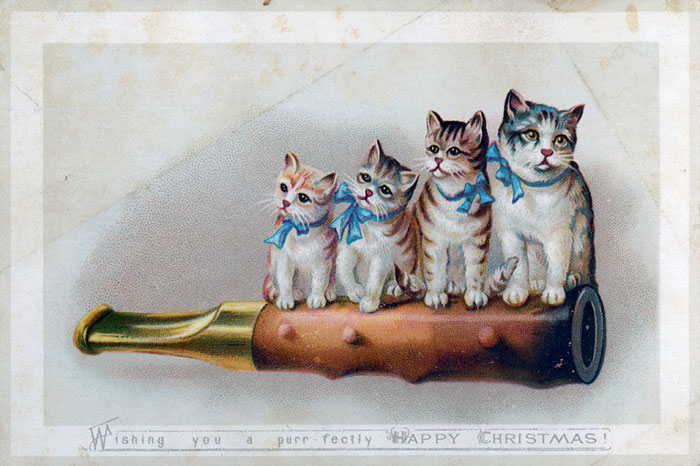 Wishing You A Purr-Fectly Happy Christmas