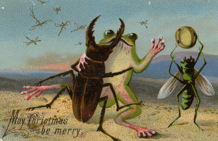 57 Victorian Christmas Cards That Are As Creepy As Those Times Themselves