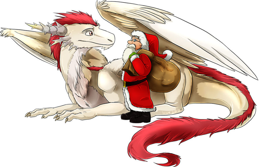 The Best (and Weirdest) Santa Fan Art On The Internet The Best (and Weirdest) Santa Fan Art On The Internet