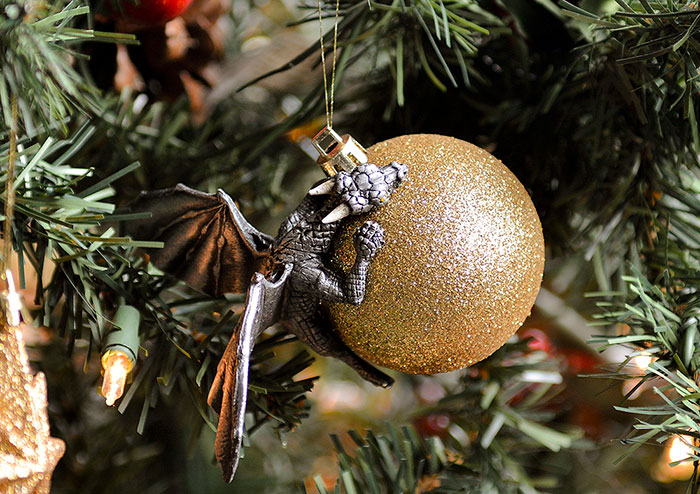 Dragons Protecting Baubles Like Their Own Eggs Is What Your Christmas Tree Needs This Year