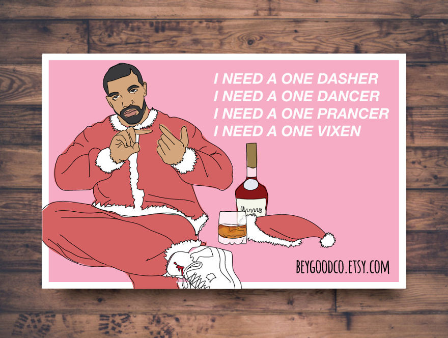 7 Christmas Cards That Celebrate The End Of 2016