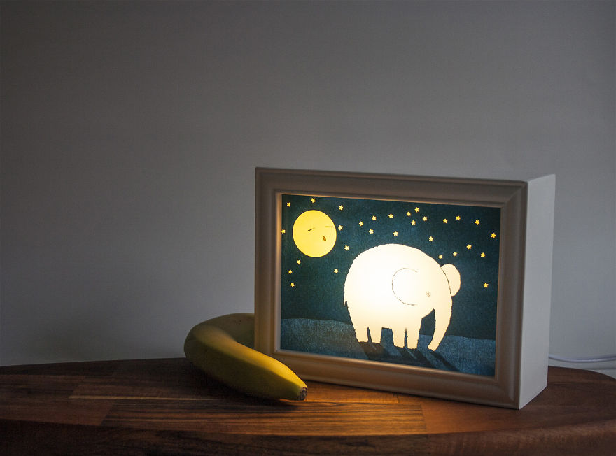 This Chubby Baby Elephant Lights Up Your Room And Heart
