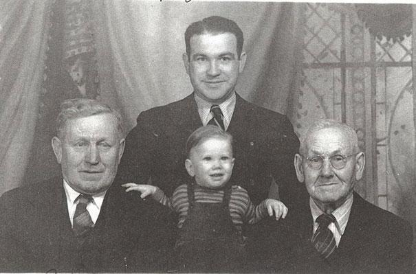 A Four Generation Picture Taken Around 1948
