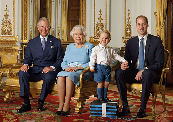 Four Generations Of The Royal Family