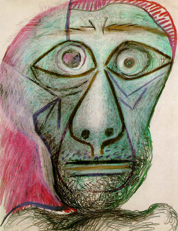 Pablo Picasso's Last Self-Portrait (1972)
