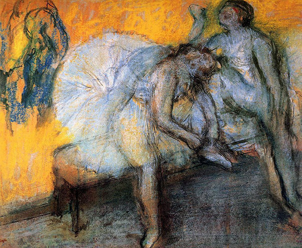 Edgar Degas: Two Dancers Resting I