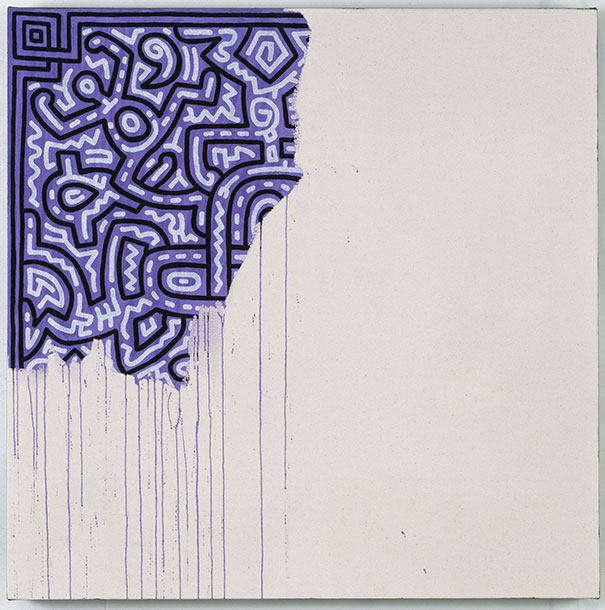Keith Haring: Unfinished Painting (1990)