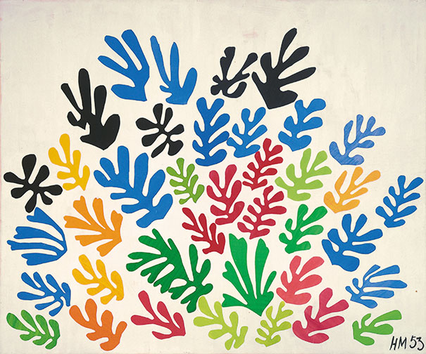 Henri Matisse: La Gerbe, One Of His Last Works (1953)